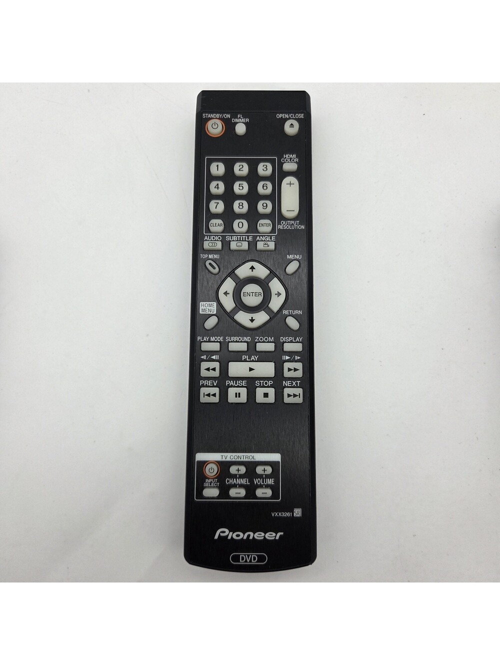 Genuine Pioneer VXX3261 Remote For Pioneer Elite DV-58AV DVD Player OEM - Tested